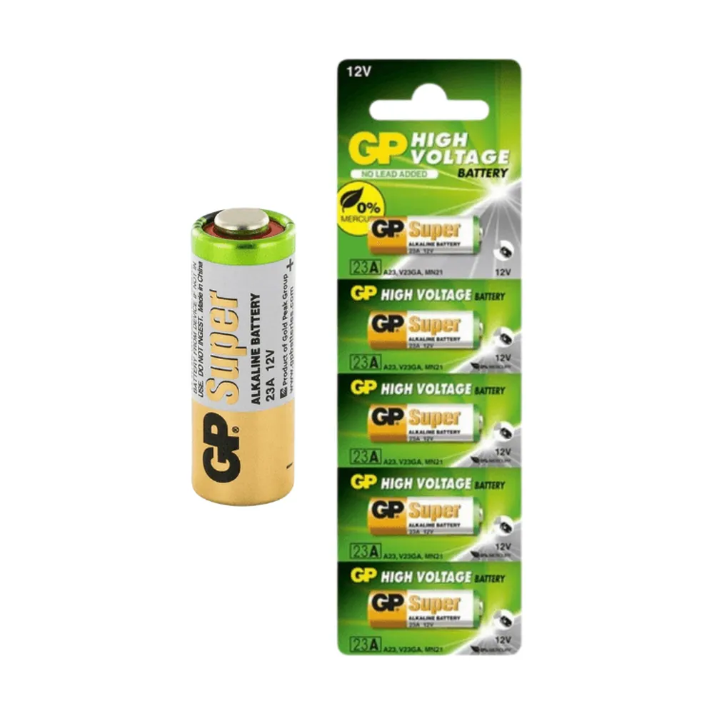 GP 23A-12V Kapı Kumanda Pili (5 Adet)