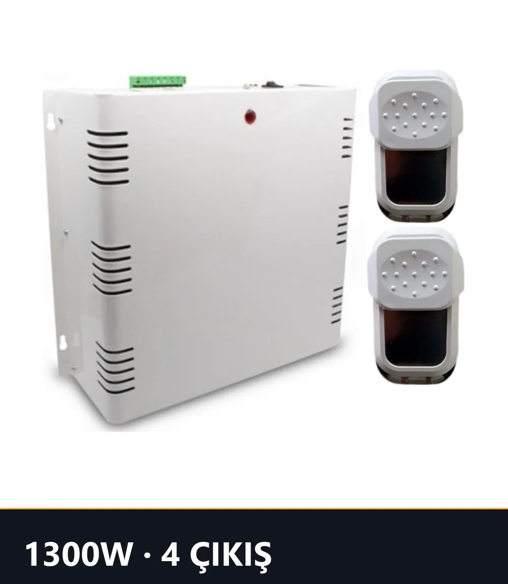 İzmaksan Güç Kaynağı 1300W Dört Çıkış